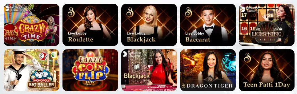 Jogos de cassino ao vivo HANZBET CASINO