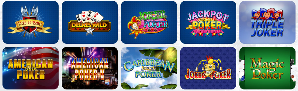 Vídeo Poker HANZBET CASINO